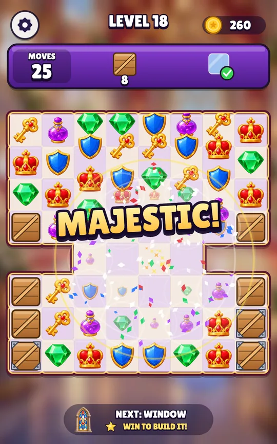 Castle Crown Match screenshot 2