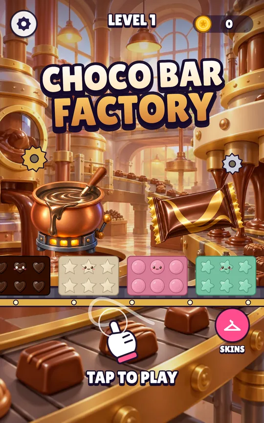 Choco Bar Factory screenshot 1