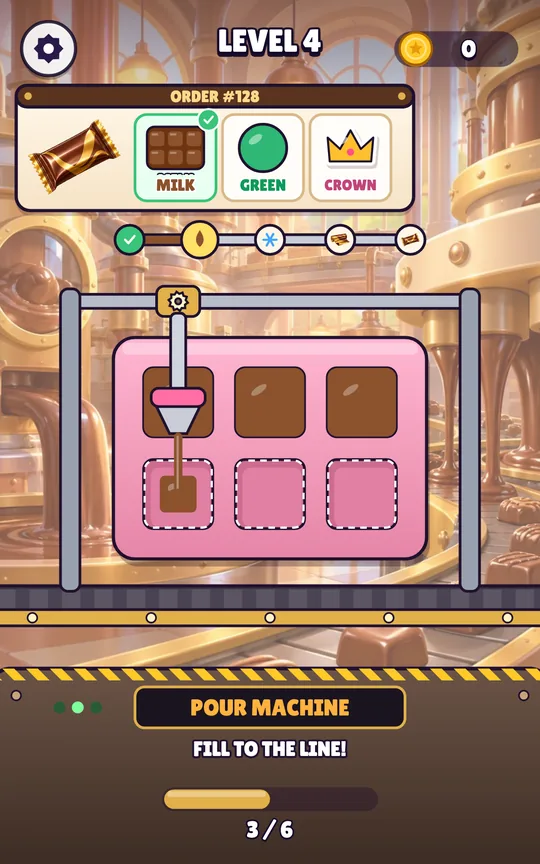 Choco Bar Factory screenshot 2