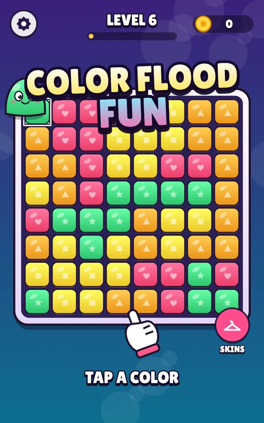 Color Flood Fun screenshot 1