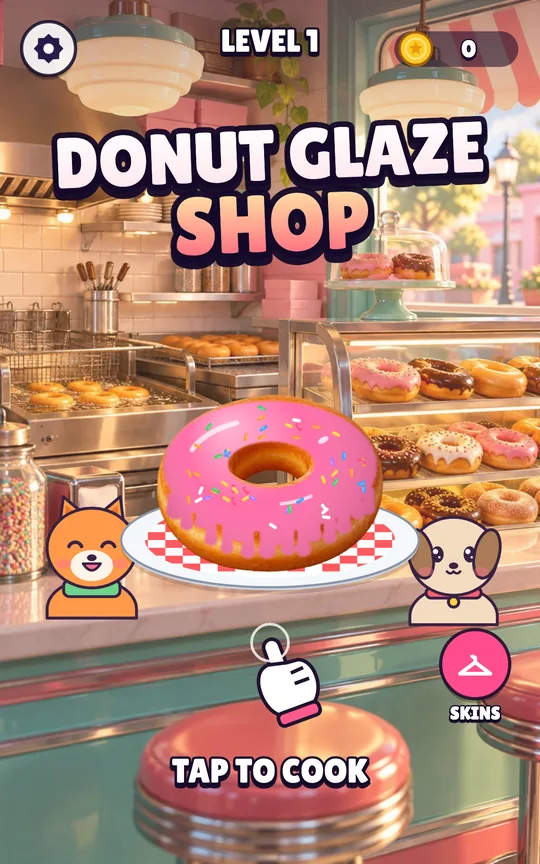 Donut Glaze Shop screenshot 1