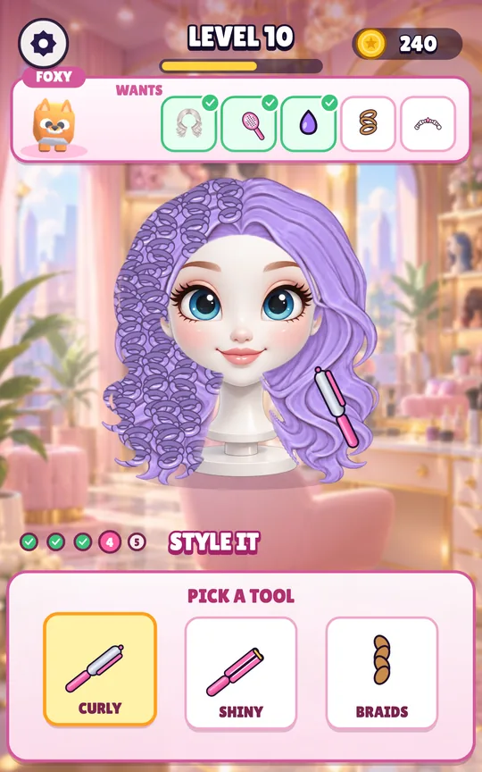 Glam Wig Salon screenshot 2