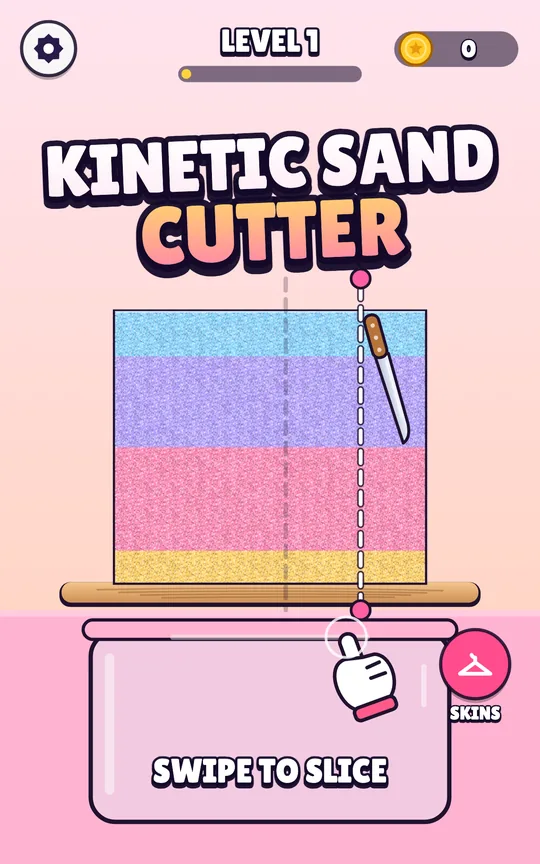 Kinetic Sand Cutter screenshot 1