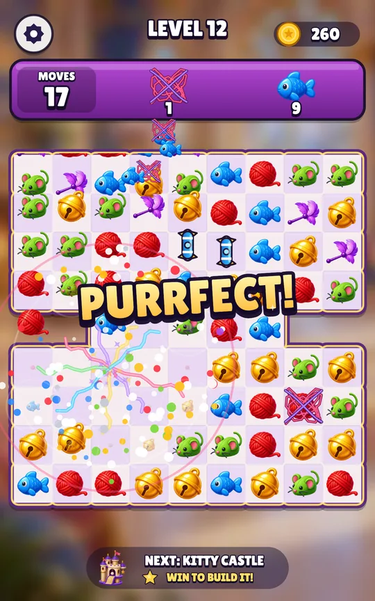 Kitty Kingdom Match screenshot 2