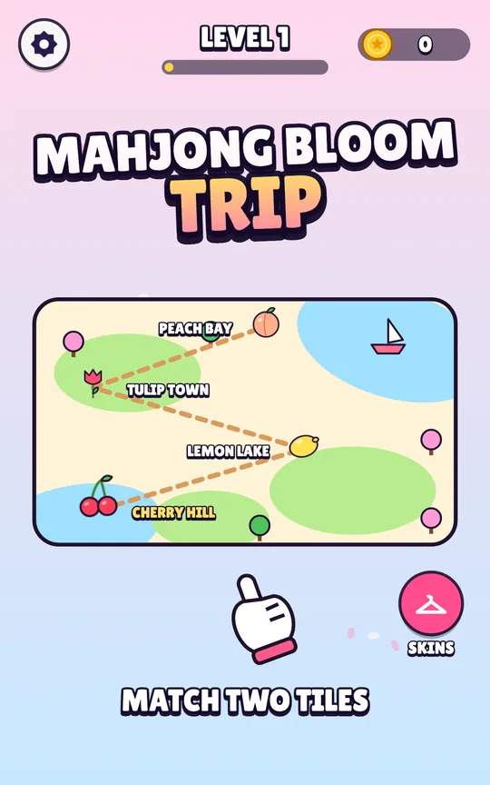 Mahjong Bloom Trip screenshot 1