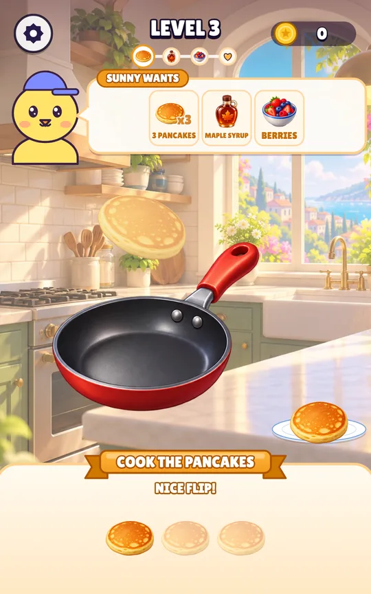 Fluffy Pancake Stack screenshot 2