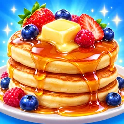 Fluffy Pancake Stack icon