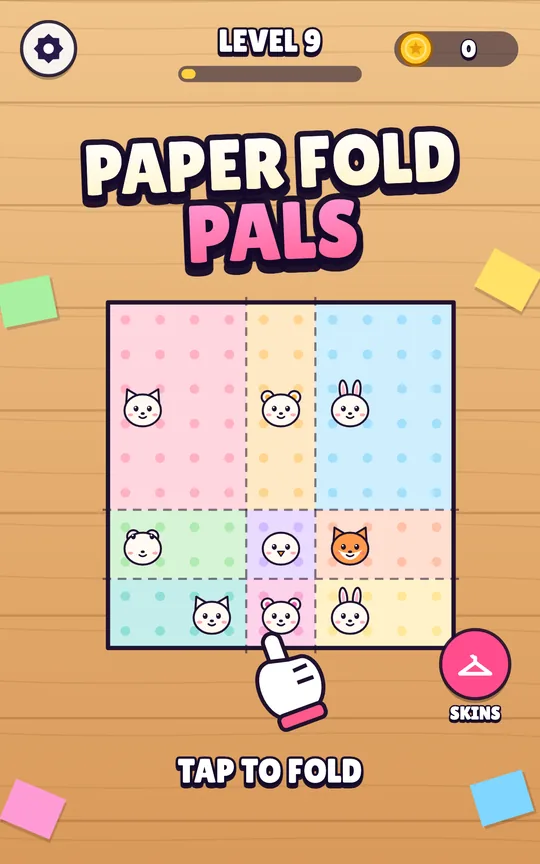 Paper Fold Pals screenshot 1