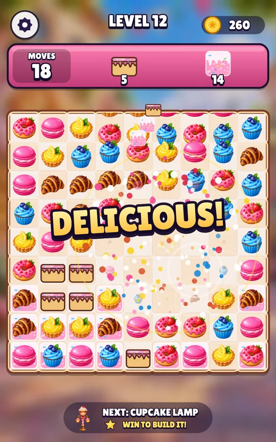 Pastry Parade Match screenshot 2