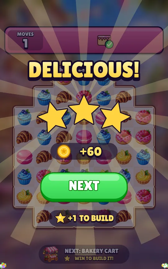Pastry Parade Match screenshot 3