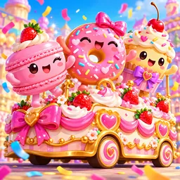 Pastry Parade Match icon