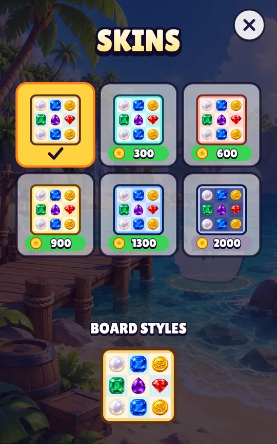 Pirate Pearl Match screenshot 4