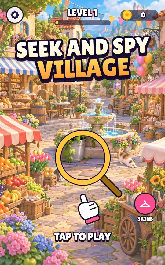 Seek and Spy Village screenshot 1