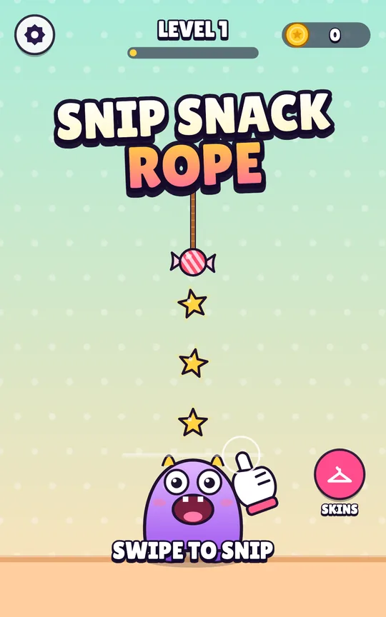 Snip Snack Rope screenshot 1