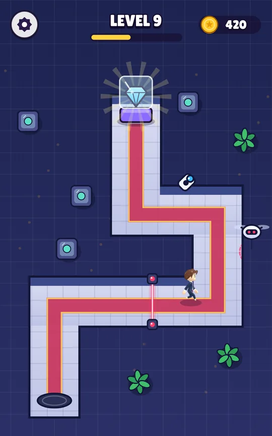 Spy Laser Escape screenshot 2