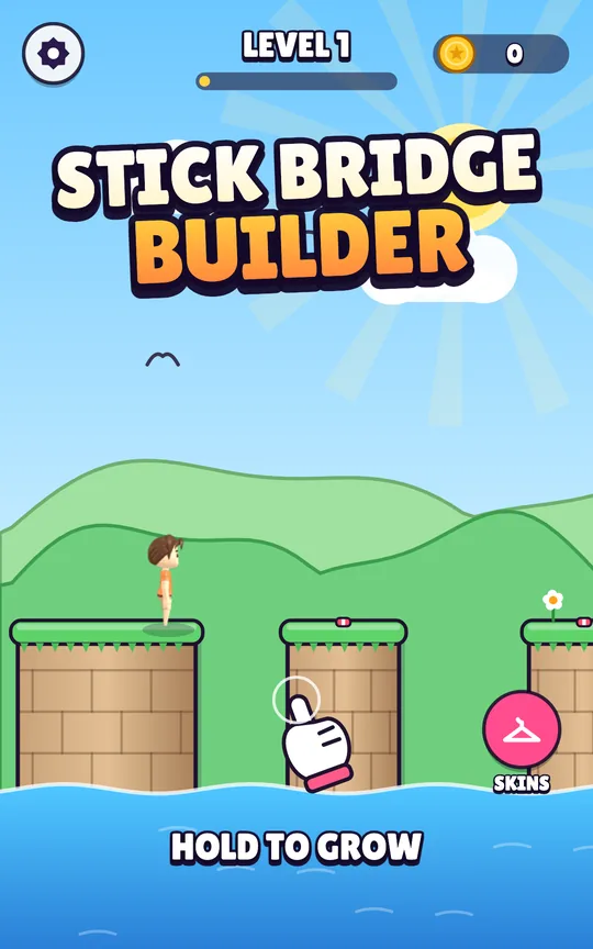 Stick Bridge Builder screenshot 1