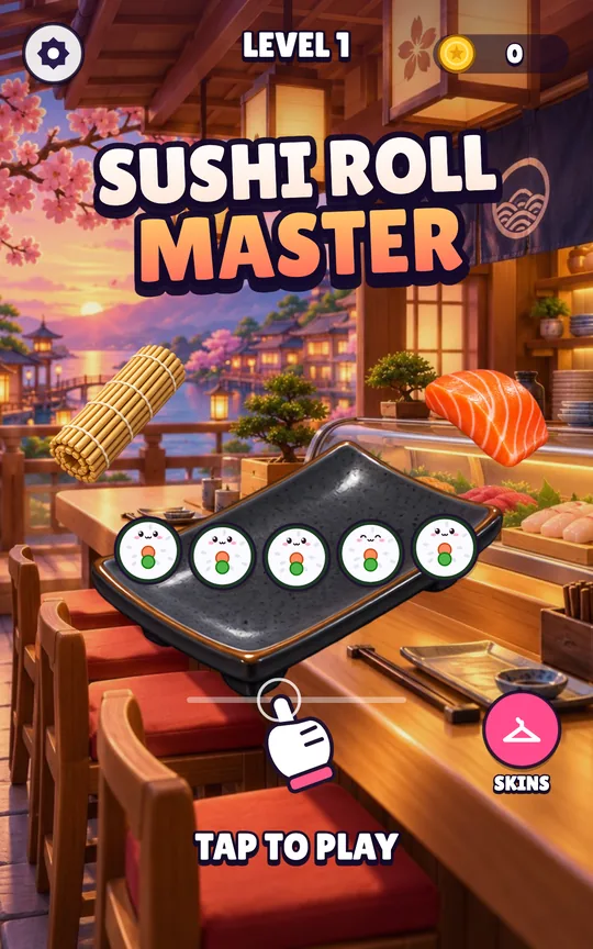 Sushi Roll Master screenshot 1